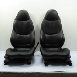 01 BMW Z3 E36 3.0L #1251 Seat Pair, Sport, Power, Heated Leather Black PR7SW