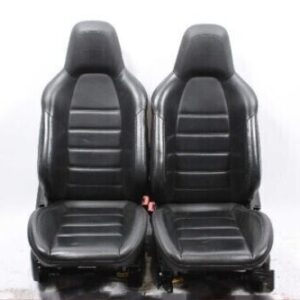 08-11 Mercedes W204 C63 AMG Front Right & Left Complete Seat Cushion Black OEM