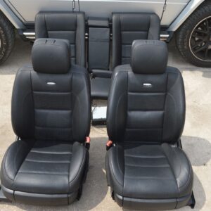 10-13 W221 MERCEDES S63 AMG FRONT & REAR LEFT & RIGHT SEATS SEAT WITH SCREENS
