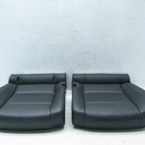 10-14 BMW E71 X6 M SECOND ROW RIGHT & LEFT SEAT LEATHER LOWER BOTTOM REAR 111622