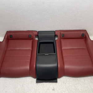 12-14 Mercedes C250 C350 Coupe Rear Left Right Lower Seat Cushion Red 1395 OEM