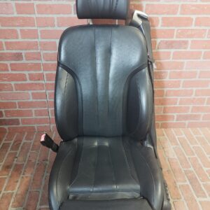 12-15 BMW F06 650IX GRAN COUPE LEFT FRONT DRIVER HEATED SEAT BLACK LEATHER OEM