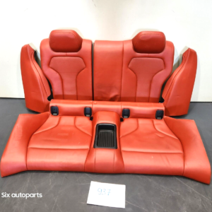 ✅ 15-20 OEM BMW F82 M4 Coupe RED Leather Interior Heated Seats RED SET *NOTE