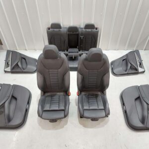 18-23 BMW X3 M40I G01 M SPORT INTERIOR SEAT SET VERNASCA LEATHER M BLUE STITCH