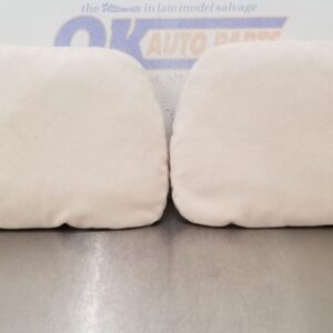 18 MERCEDES BENZ AMG S63 W222 DESIGNO REAR SEAT PILLOW SET BEIGE SUEDE