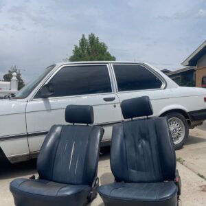 1981-1983 320i e21 original blue leather seats USED
