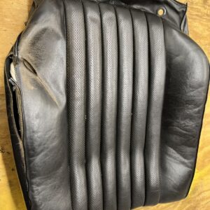 1985 MERCEDES W123 300CD COUPE , FRONT LEFT UPPER SEAT BLACK LEATHER HEATED