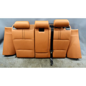 2004-2006 BMW E83 X3 Early Rear Seat Backrest Terra Cotta Brown Leather OEM
