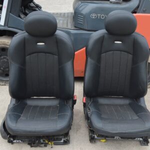 2005 W209 MERCEDES CLK55 AMG FRONT DRIVER AND PASSENGER SIDE SEAT SEATS PAIR