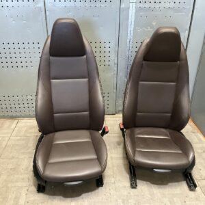2009-2015 BMW Z4 Front Seats Brown LKWT leather electric memory Sport OEM