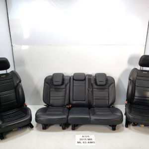 ✅ 2012-2015 OEM Mercedes W166 ML63 AMG Front Rear Seats Assembly Leather 201A