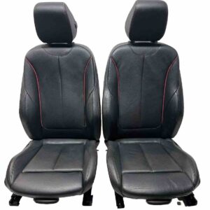 2012-2017 BMW F30 F31 3-Series F34 4door Front Sport Seat Pair Black Leather OEM