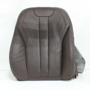 2014-2018 BMW X5 F15 FRONT RIGHT PASSENGER UPPER SEAT CUSHION LEATHER MOKKA OEM
