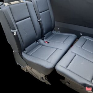2016-2022 Mercedes Metris 2-Seater Black Leatherette 2nd or 3rd row