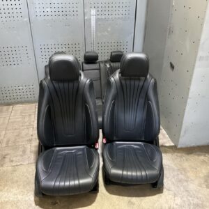 2019-2020 MERCEDES CLS450 Front and Rear Seats Black 801A electric leather OEM