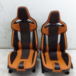 21-22 BMW G80 M3 Competition Carbon Fiber Front Seats READ F30 Orange OEM