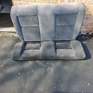 92-95 Honda Civic Coupe Black Rear Seat Set