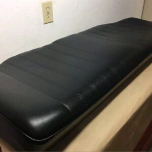 BMW E30 Rear Seat Bottom OEM Black Leather