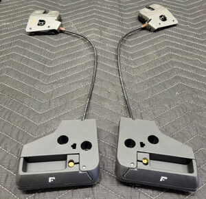 BMW E90 3-Series Folding Rear Seat Release Levers & Locks 52207151369