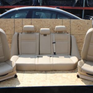 Front&Rear Heated Sport Seat Set Leather Nevada Beige OEM BMW E70 X5 2007-2013