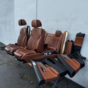 FULL LEATHER INDIVIDUAL SEAT DOOR PANEL INTERIOR CARAMEL BMW F06 (2013-2019) OEM