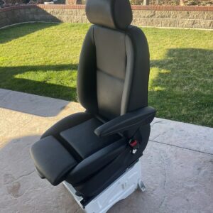 MERCEDES SPRINTER FRONT RIGHT SEAT Passenger Seat Leather w Base 2019-2023