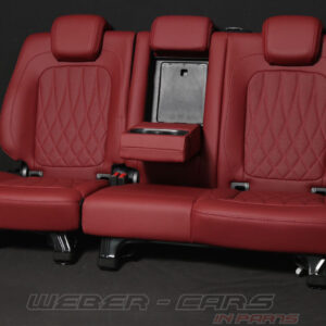 Mercedes W463 Mopf G63 AMG Back Seat Leather Equipment Heated IN Rear