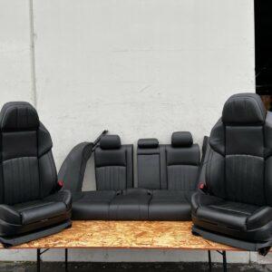 SEAT FRONT REAR MESSAGE HEATED INTERIOR SET BMW F10 550I 535I M5 (11-16) OEM